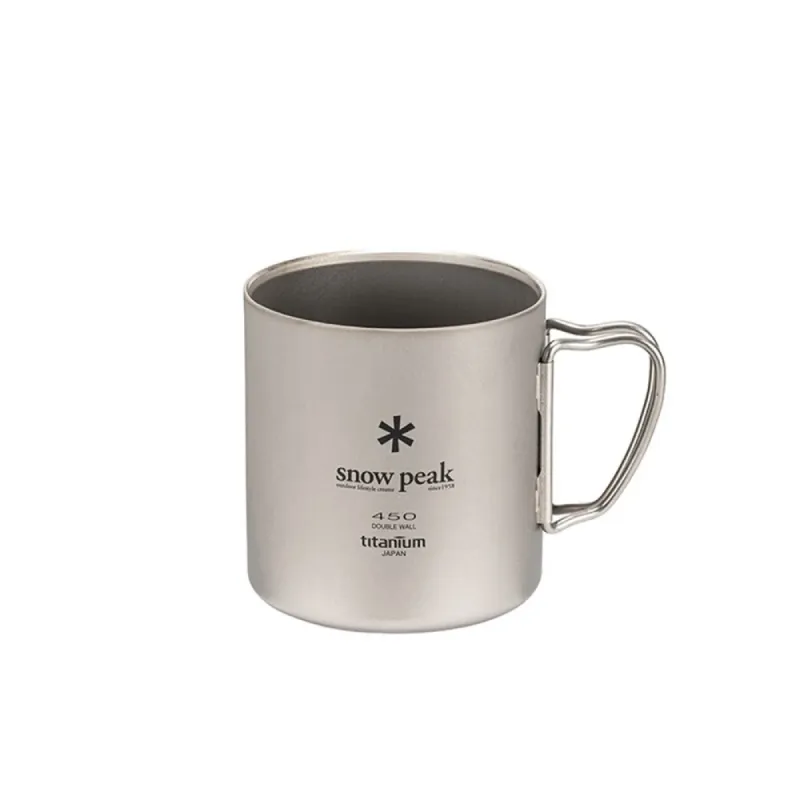 Titanyum Çift Cidarlı Kupa 450 ml